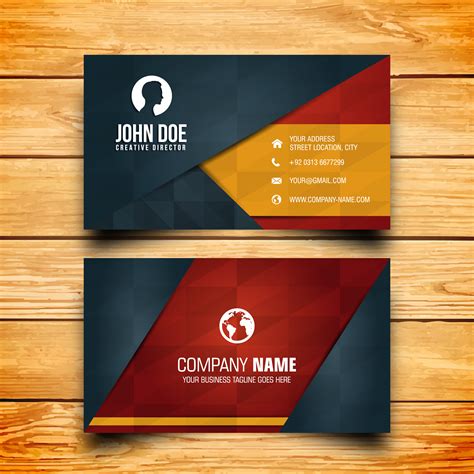 visiting card design for business